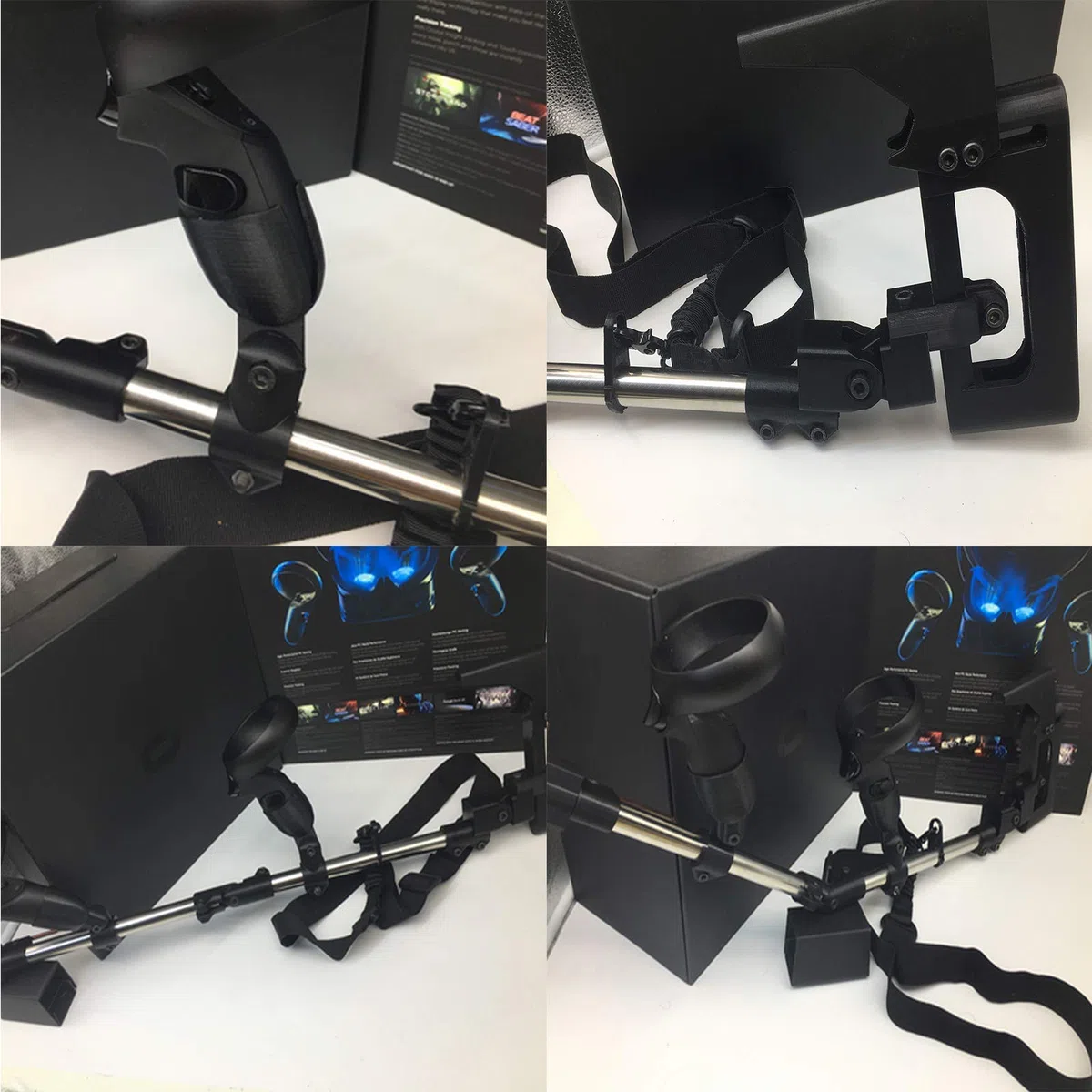 Supporto di tiro professionale VR per sparatutto stabile per Oculus Rift S/Quest