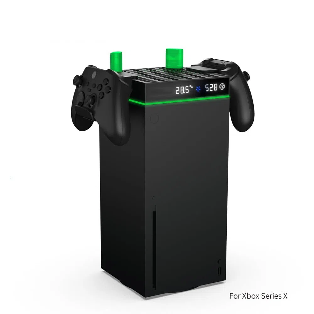 Ventola di raffreddamento superiore per Xbox SeriesX/S con gancio per controller