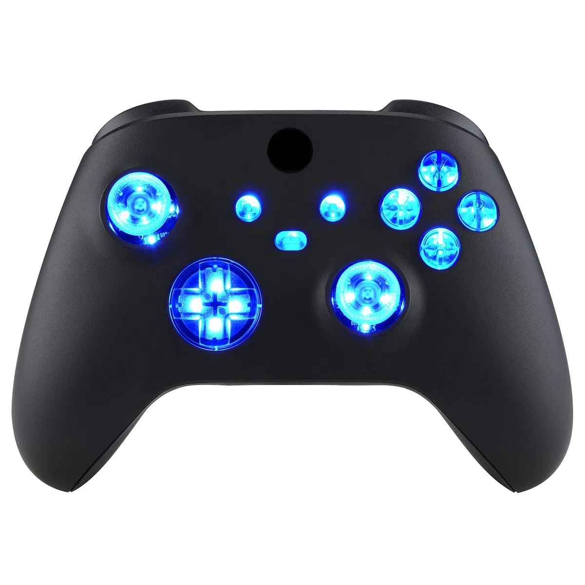eXtremeRate Multicolori Tasti Luminosi Ricambio per Xbox Series X S Controller Dpad Analogici Pulsanti DTF LED Kit