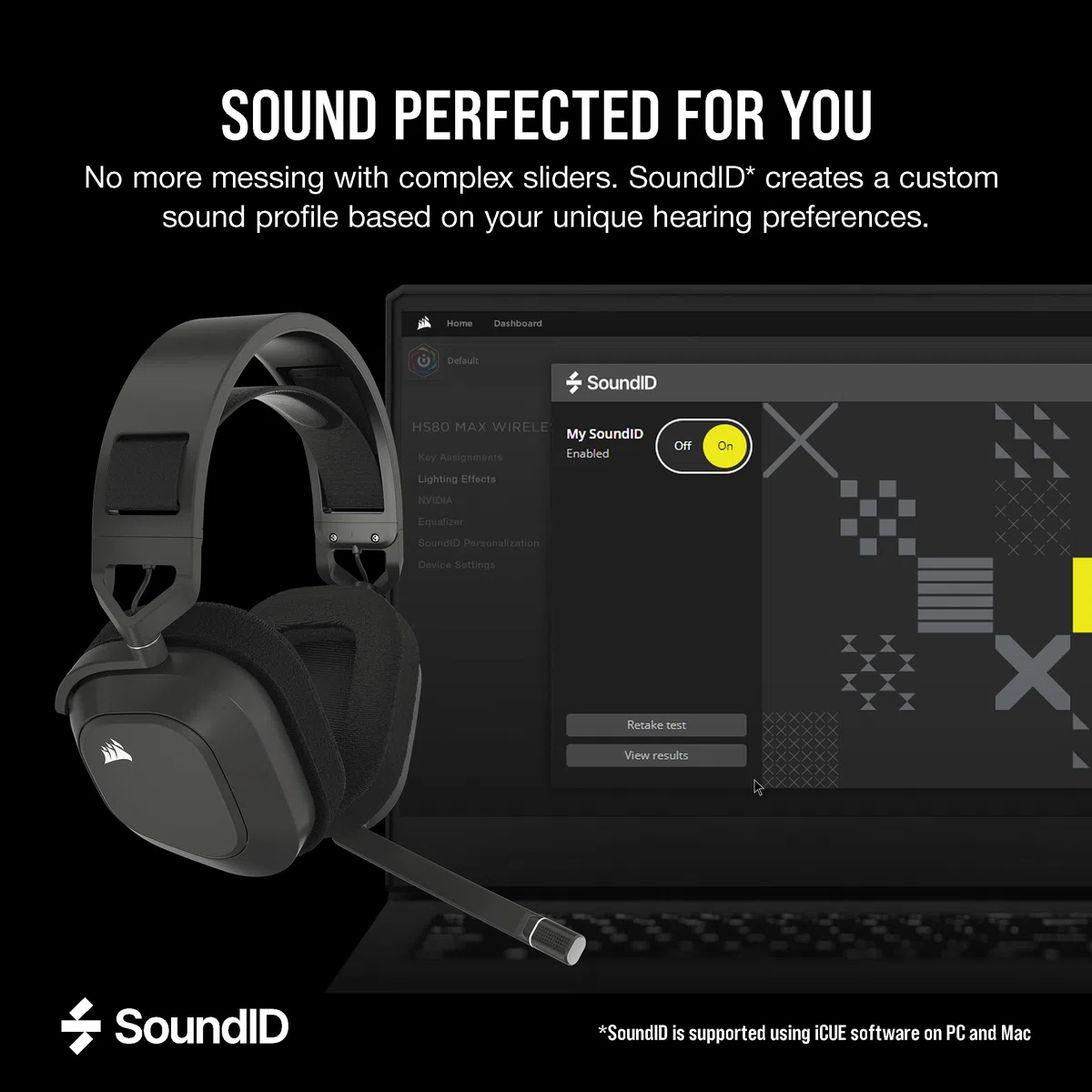 Corsair HS80 MAX Cuffie Gaming Senza Fili Multipiattaforma Grigio Acciaio