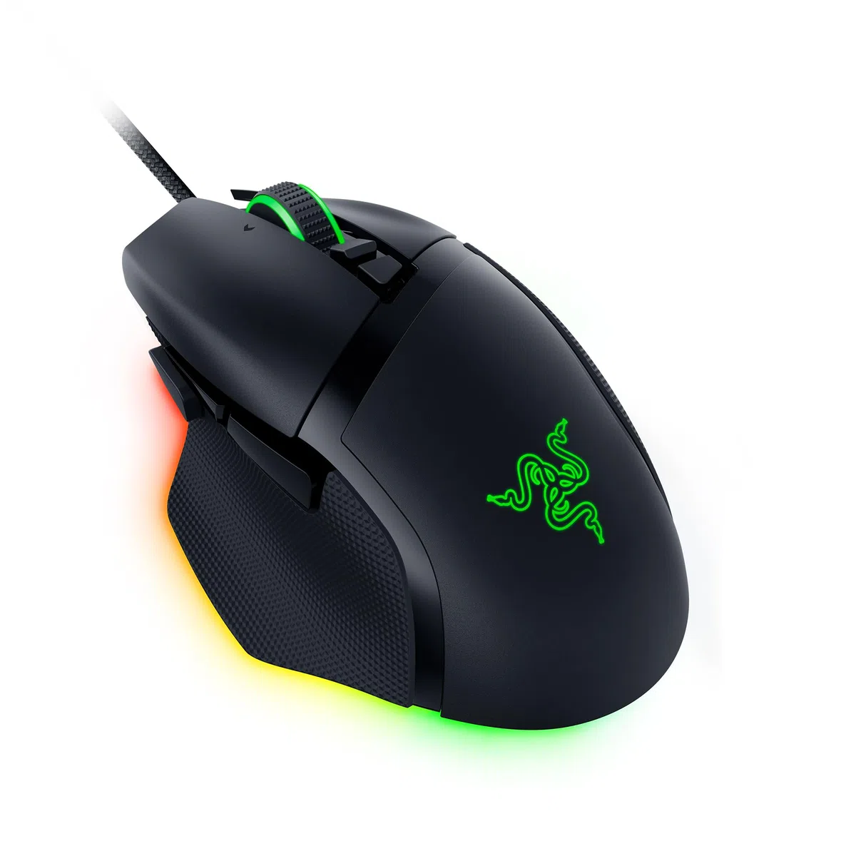 Razer Basilisk V3 Mouse da Gioco Cablato Personalizzabile 26K DPI Nero