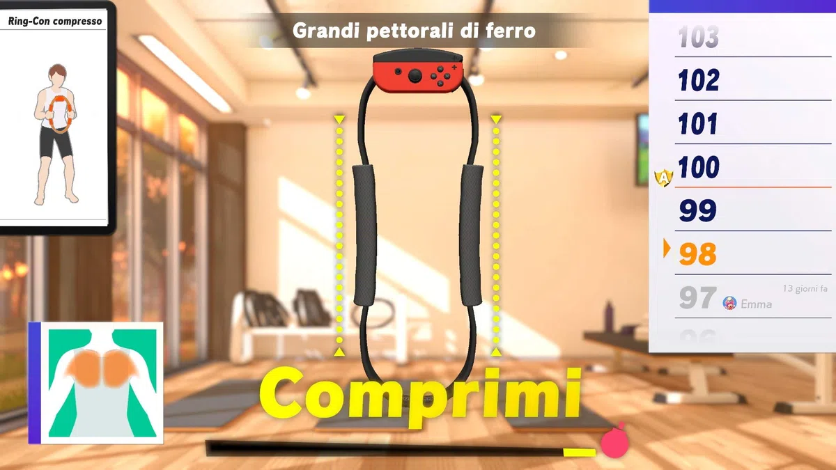 Ring Fit Adventure Videogioco Nintendo Ed. Italiana Versione su scheda