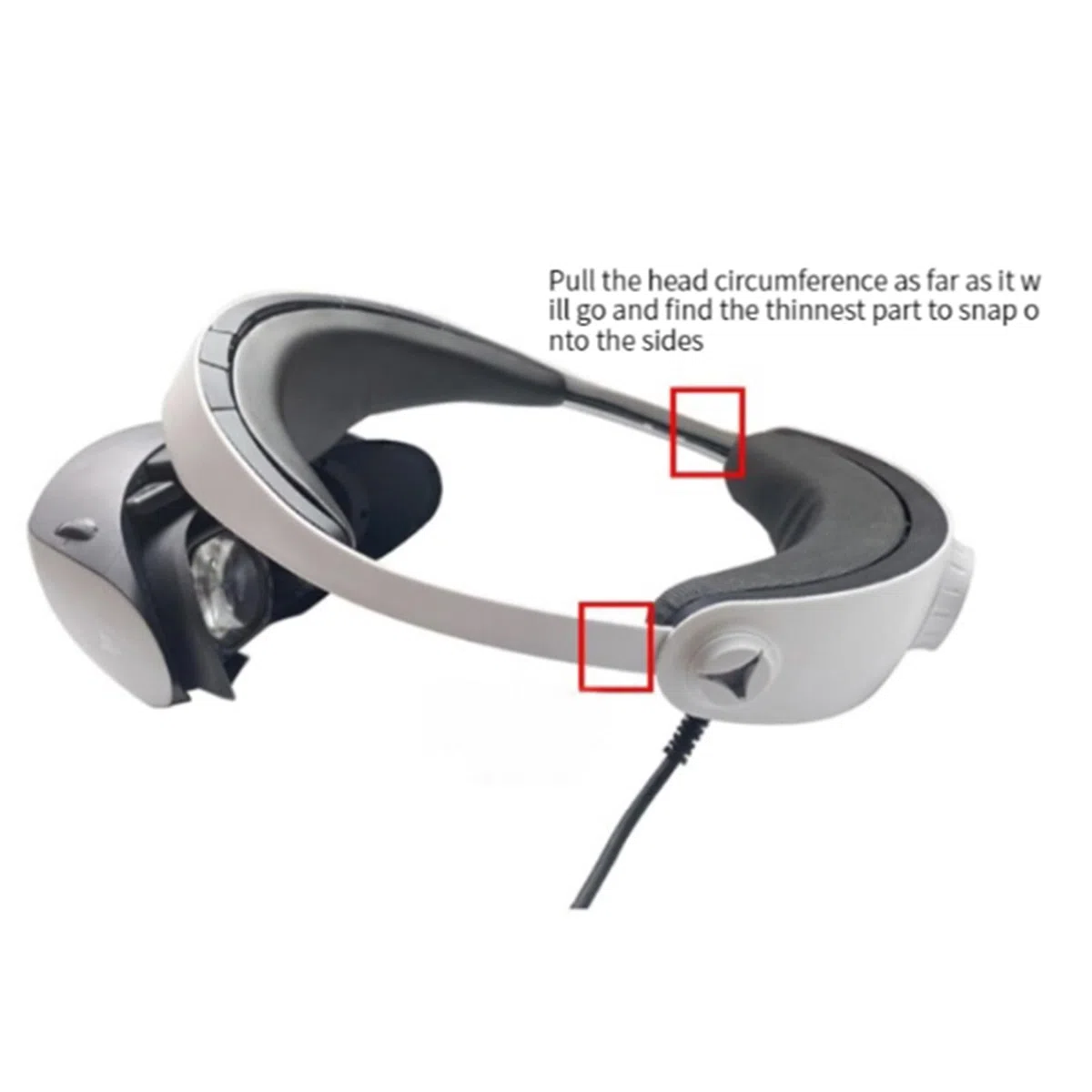 Cinghia regolabile PSVR 2 VR Accessori per cuffie Comfort Compatibile PlayStation VR2