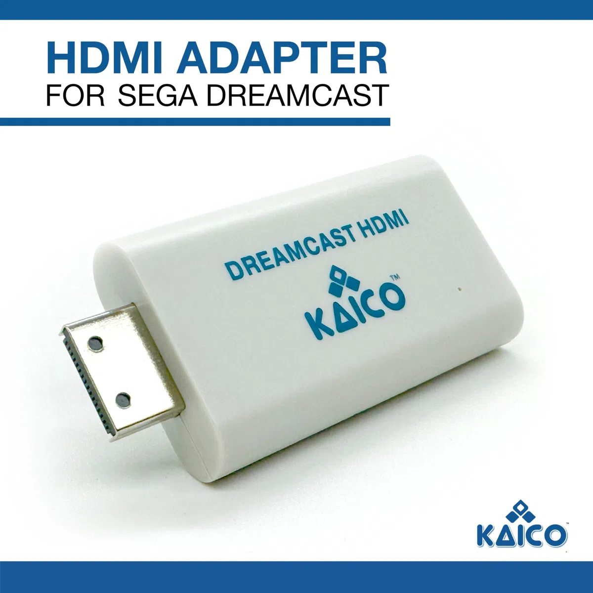 Kaico Sega Dreamcast - Adattatore HDMI Plug & Play per console - Supporta uscita DC VGA e RGBS - Cavo AV tutto in uno