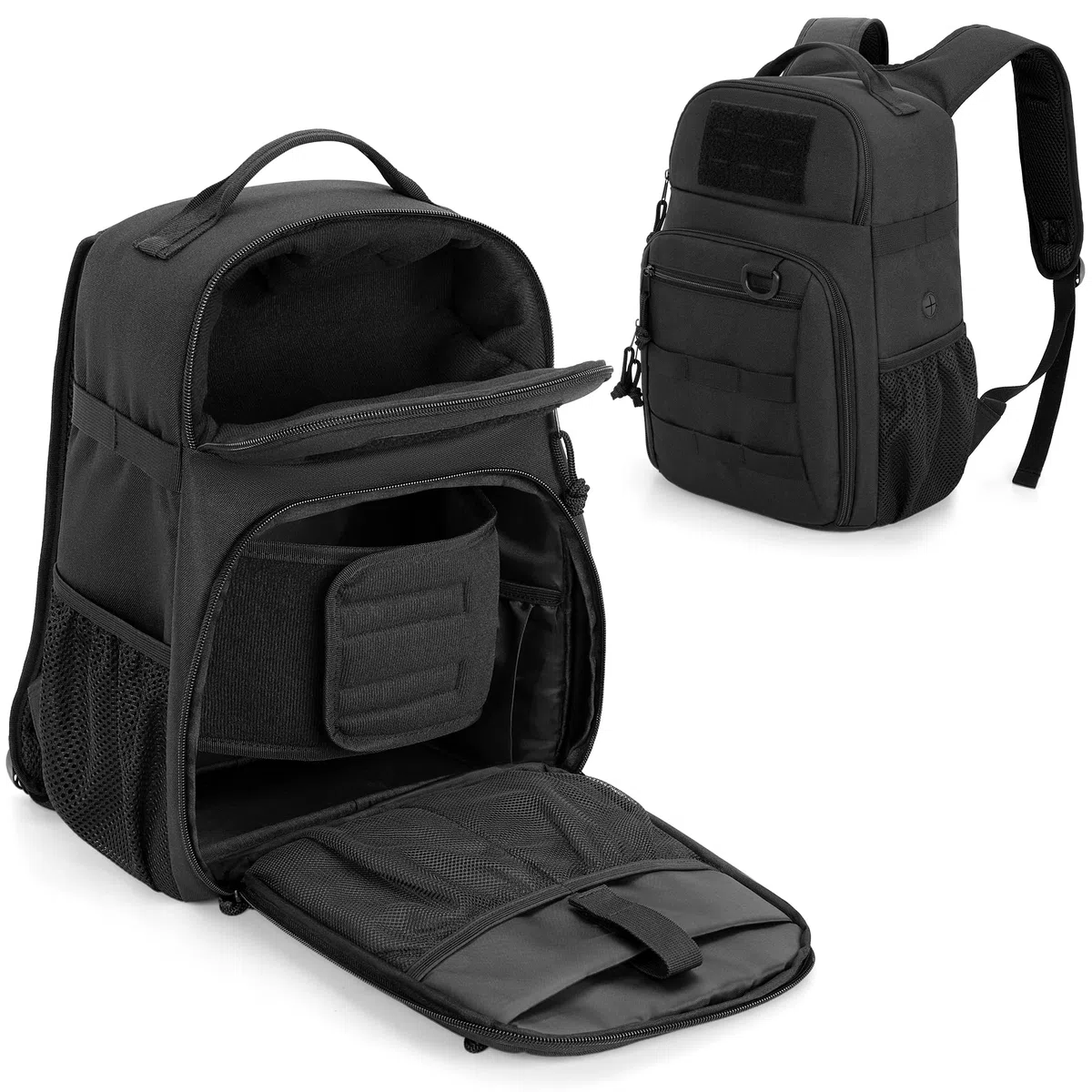 PGmoon Zaino Tattico per Oculus Meta Quest 2/3/Pro, Borsa da Trasporto con Tasche Multiple per Controller e Accessori
