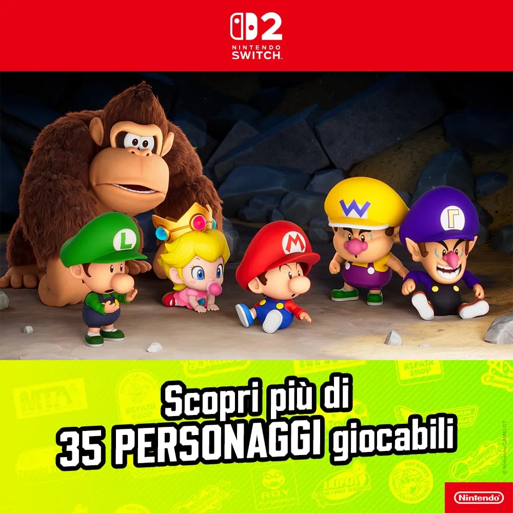 Mario Tennis Fever - Nintendo Switch 2 - Ed. Italiana - Versione su scheda