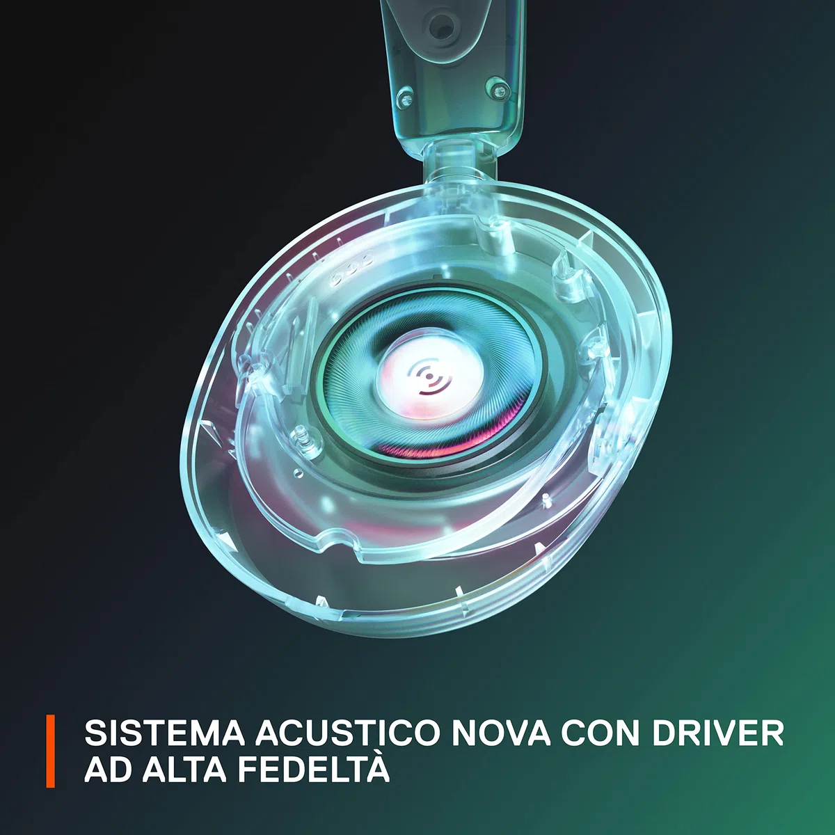 SteelSeries Arctis Nova 1X Cuffie da gaming multisistema Driver Hi-Fi Audio spaziale 360° Memory foam Ultra leggere Xbox PS5 PS4 PC Switch