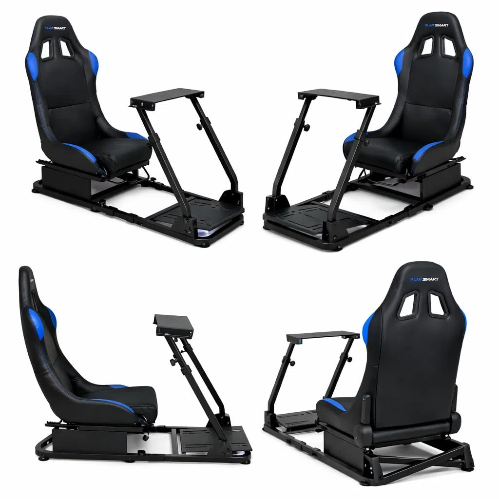 EGOTECH Smart Racing Seat Simulatore di Guida Pieghevole Regolabile