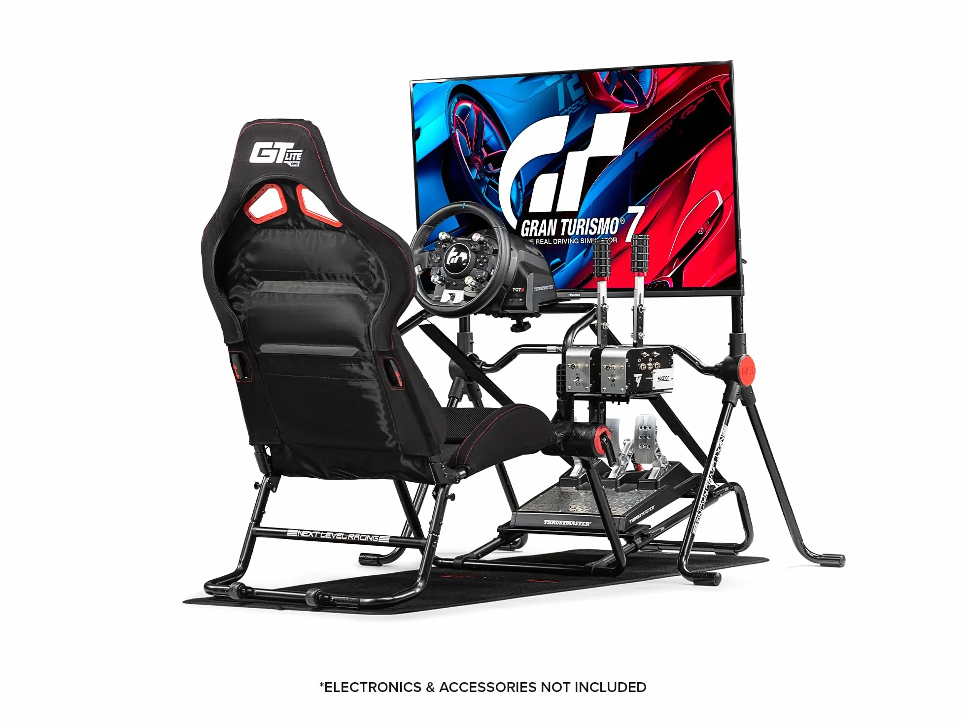 Next Level Racing NLR-S031 GTLite Pro Foldable Racing Simulator Cockpit