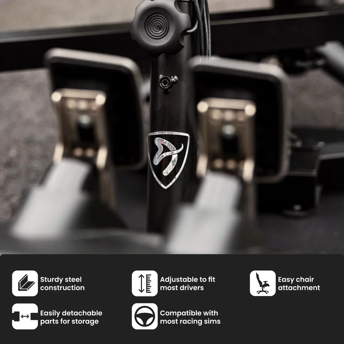Arozzi Velocita Racing Simulator, Black