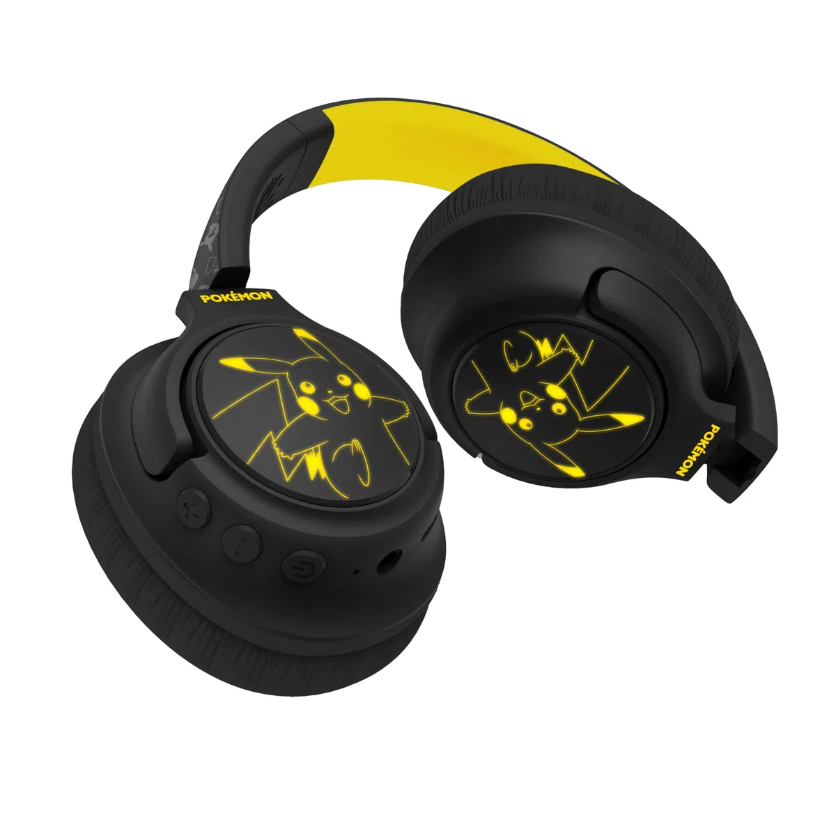 OTL Technologies Pokemon Pikachu Pieghevoli Cuffie Wireless con Luce LED