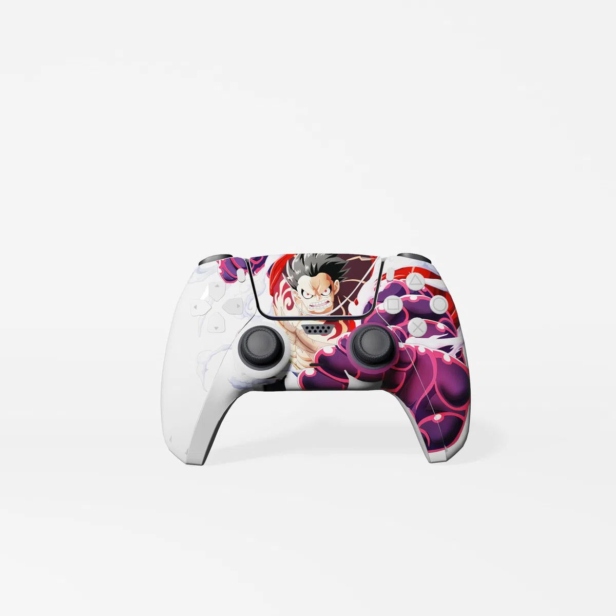 MaD Vision® Extra-Durable Skin Kit per PlayStation 5 (PS5) Digital Slim e Digital Slim | Set di Pellicole Adesive in Vinile Opaco per la Console e 2 Controller - per Anime|OnePiece Design