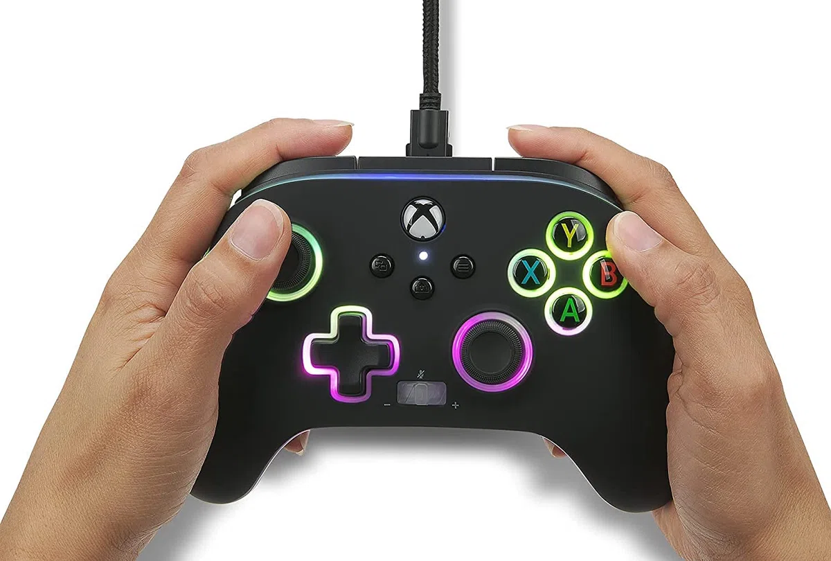 PowerA Controller cablato ottimizzato Spectra Infinity per Xbox Series X|S