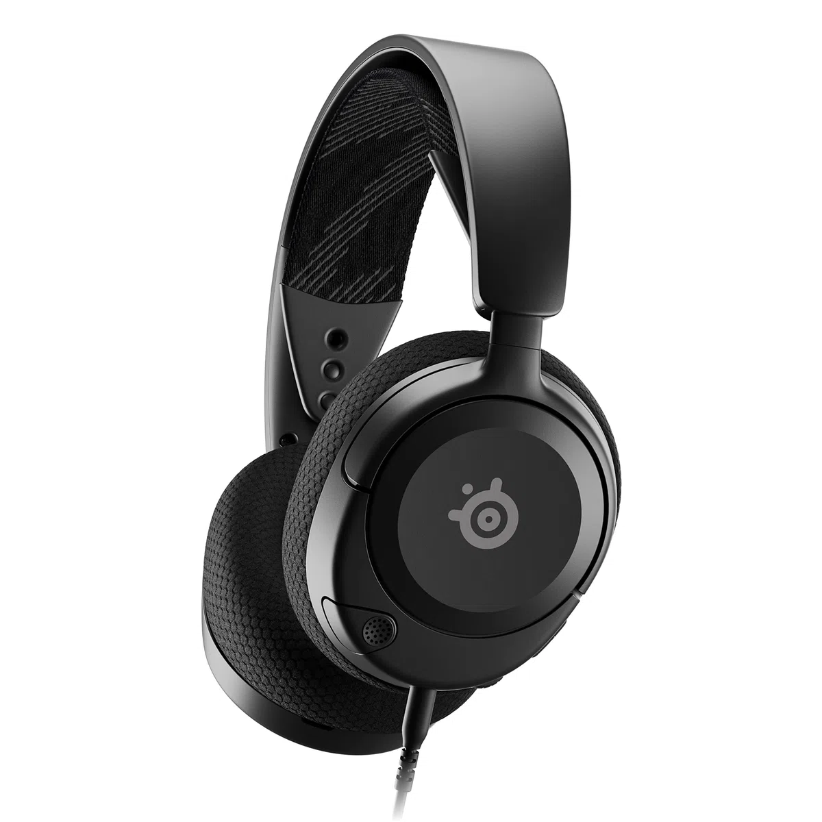 SteelSeries Arctis Nova 1 Cuffie Gaming Multisistema Driver Hi-Fi Audio Spaziale 360° Memory Foam PC PS5 PS4 Switch Xbox Nero