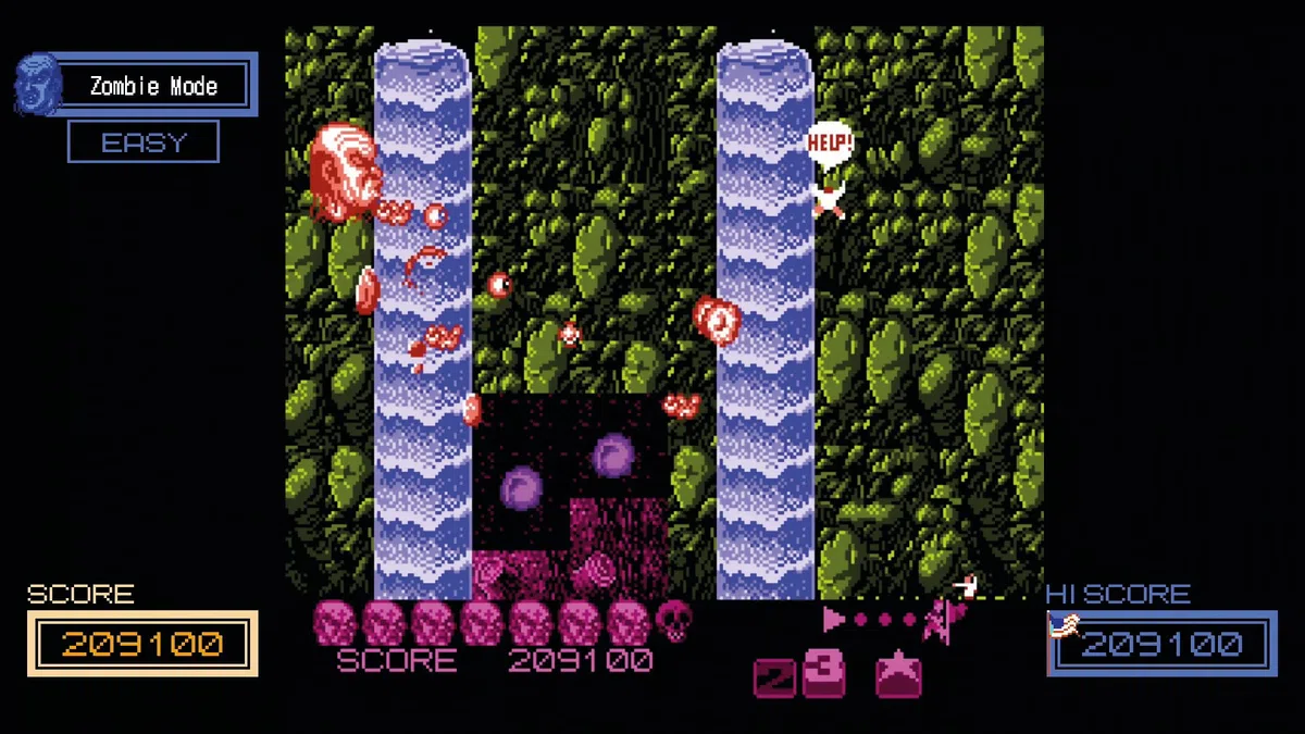 Abarenbo Tengu & Zombie Nation (NSW) NES Compatible Game Bundle (PAL) - LIMITED