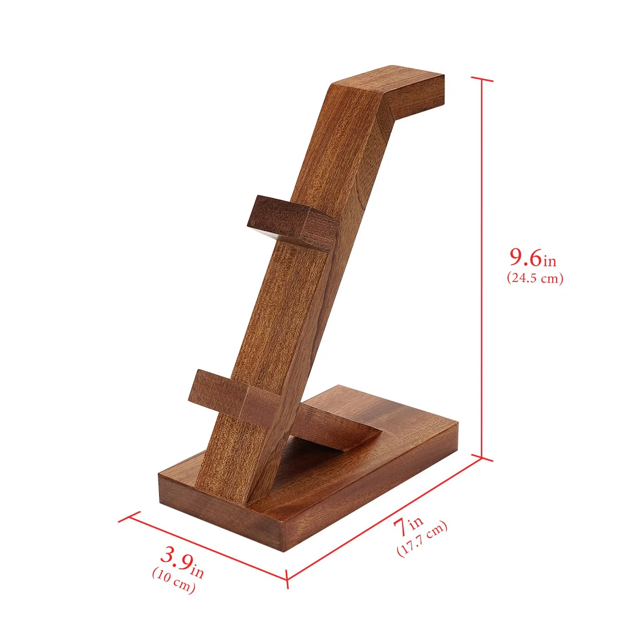 Geekria Supporto per controller e cuffie in legno massello, supporto per riporre il controller per PS4/PS5/Xbox/Switch/8BitDo, accessori universali per giochi da scrivania