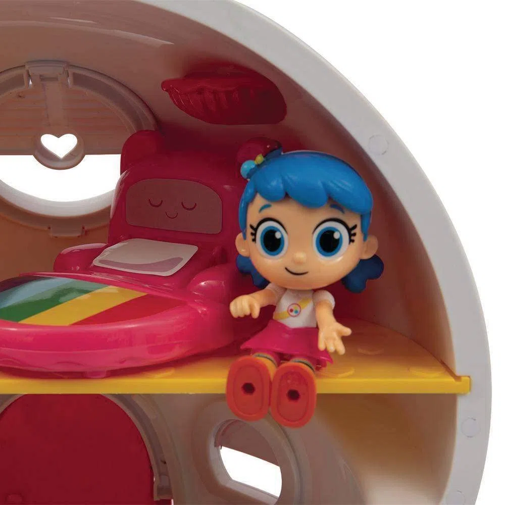 Grandi Giochi Vera e il Regno dell'Arcobaleno Casa Fungo con Accessori TRK06000