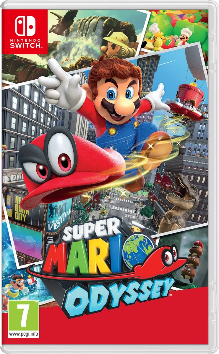 Super Mario Odyssey Videogioco Nintendo Ed. Italiana Scheda