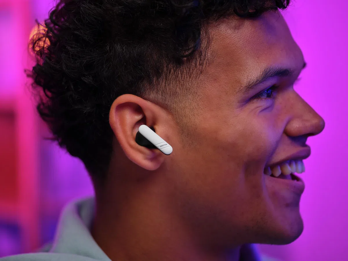 GXTrust 409 Oxxie In Ear Cuffie Bluetooth Gaming PS5 Switch PC Mobile, Auricolari Bluetooth o Ricevitore USB-C 2,4 Ghz Bassa Latenza, 4 microfoni ENC, 25 Ore di Autonomia, Earphones Wireless, Bianco