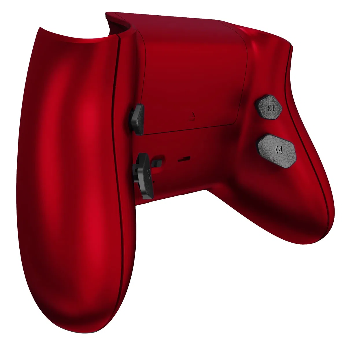 eXtremeRate HOPE Remap Kit Programmabile per Xbox Series X S Controller Scheda&Cover Posteriore&Grip&Tasti Posteriori per Xbox Core Joystick(Model 1914)-Rosso Scarlatto