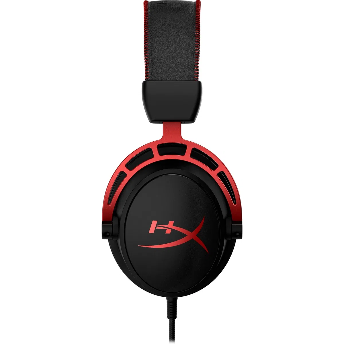 HyperX Cloud Alpha Cuffie Gaming 3,5 mm Jack Alluminio Memory Foam Similpelle PS4 Xbox PC Nero Rosso