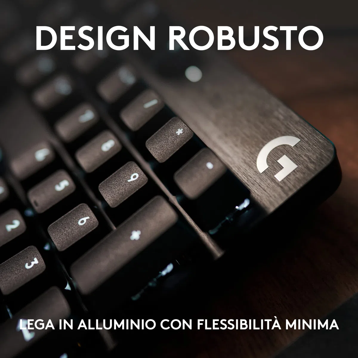 Logitech G G413 SE Tastiera Meccanica Gaming Full Size, Retroilluminata, Switch Meccanici Tattili, Anti-Ghosting, Alluminio Nero, Layout Italiano QWERTY