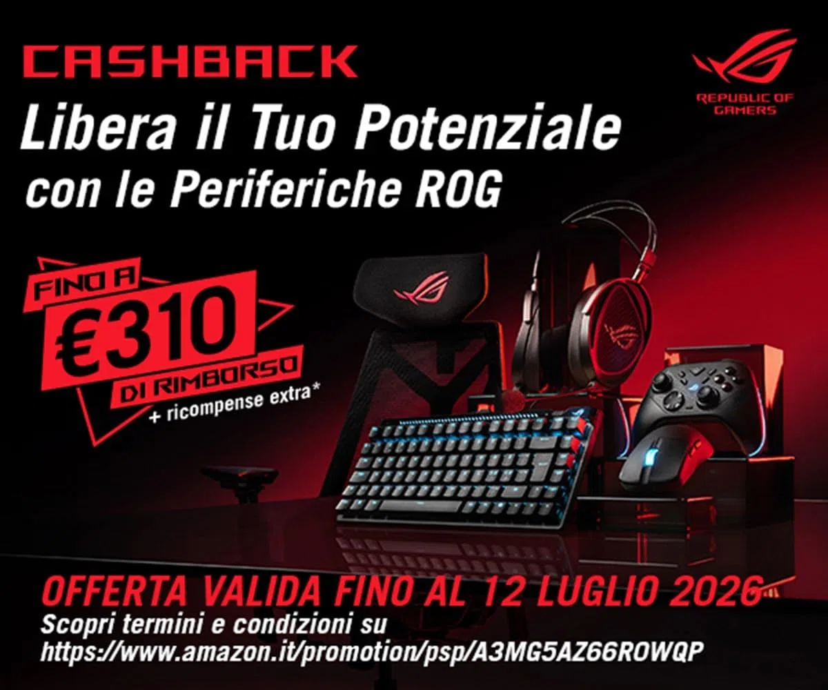 Cuffie da Gioco Cablate ASUS ROG Kithara, Driver Magnetico 100 mm, Microfono MEMS, Ingressi 3,5 mm, PC/Switch/PS5, Nero