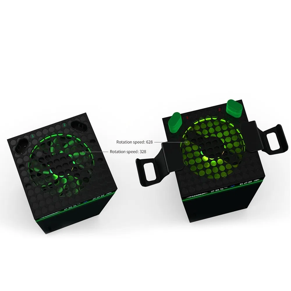 Ventola di raffreddamento superiore per Xbox SeriesX/S con gancio per controller
