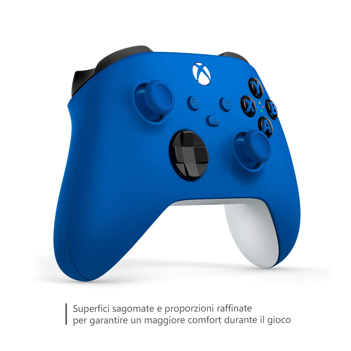 Xbox Wireless Controller Shock Blue for Xbox One, Series X|S, Windows 10/11, Android, iOS