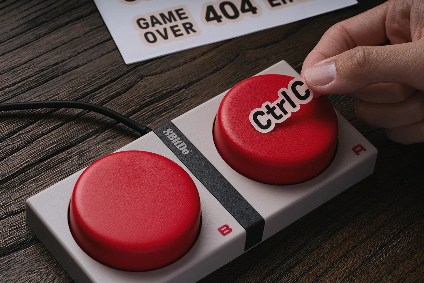 8Bitdo Retro Mechanical Keyboard, Bluetooth/2.4G/USB-C Hot Swappable Gaming Keyboard with 87 Keys, Dual Super Programmable Buttons for Windows and Android - N Edition - QWERTY English Keyboard
