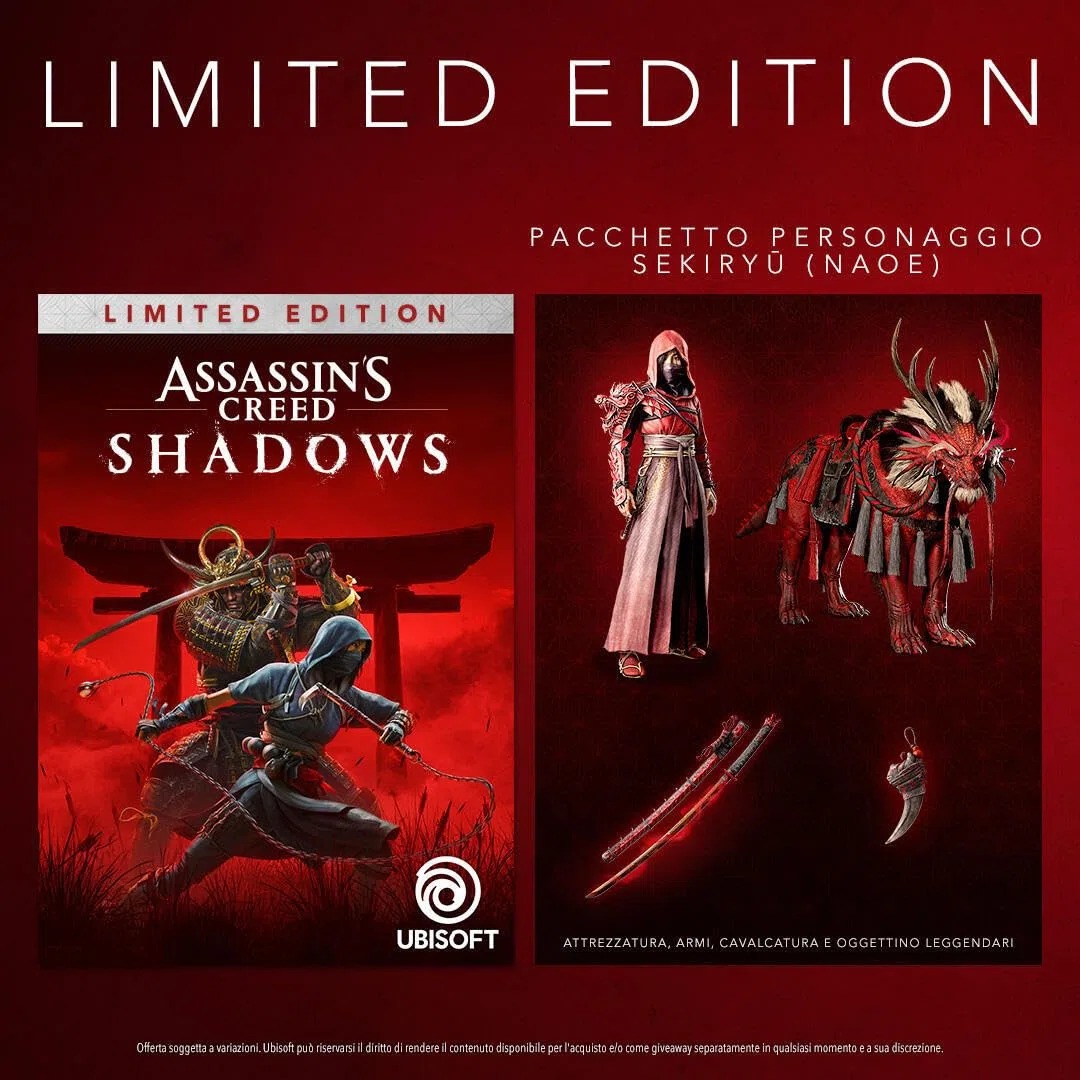 Assassin's Creed Shadows Limited Edition PS5