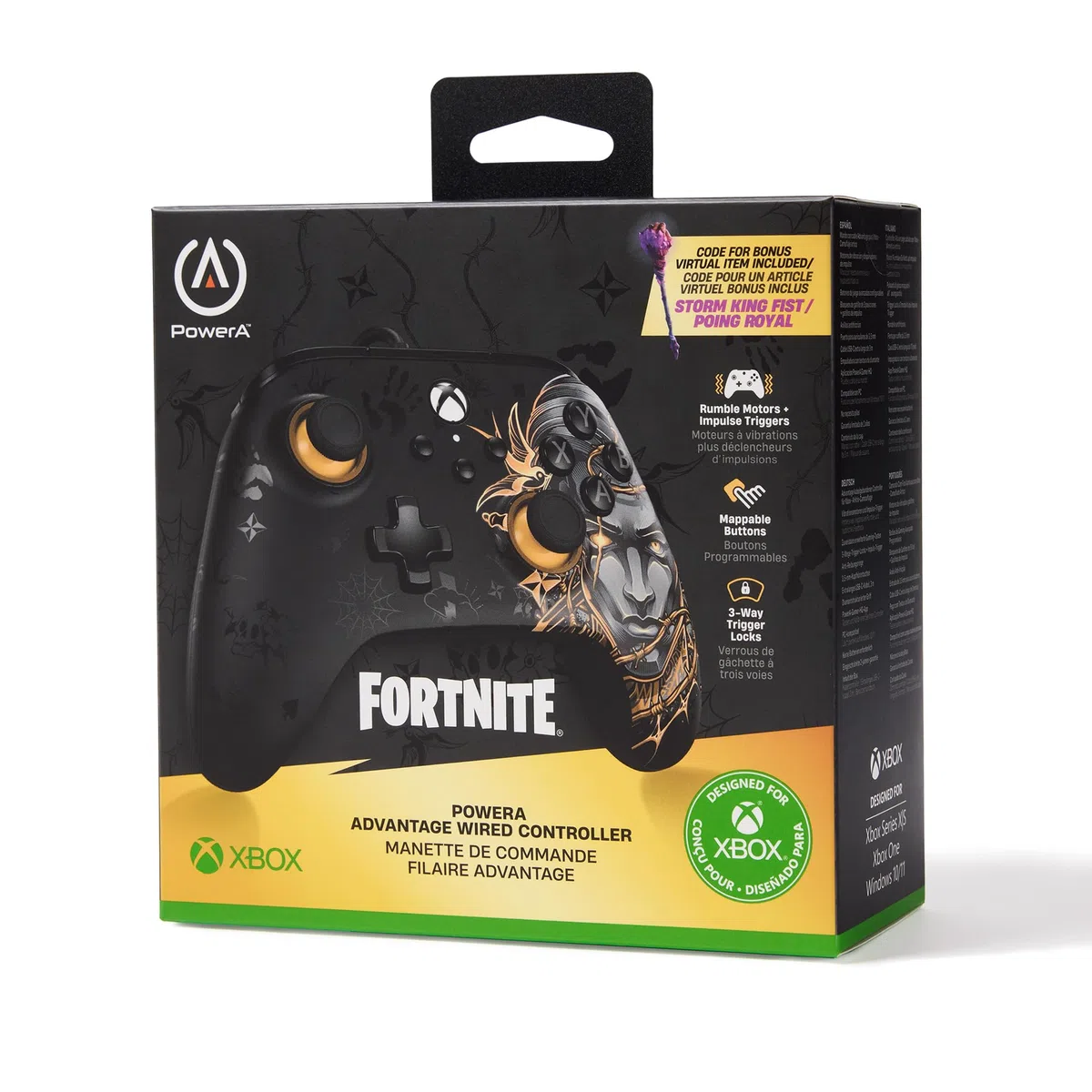 PowerA Advantage Wired Controller for Xbox Series X|S - Midas