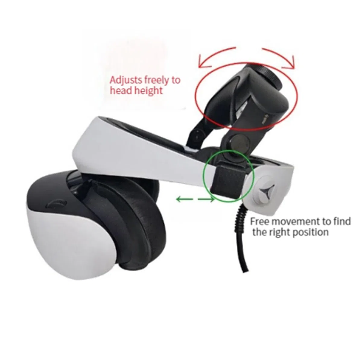 Cinghia regolabile PSVR 2 VR Accessori per cuffie Comfort Compatibile PlayStation VR2