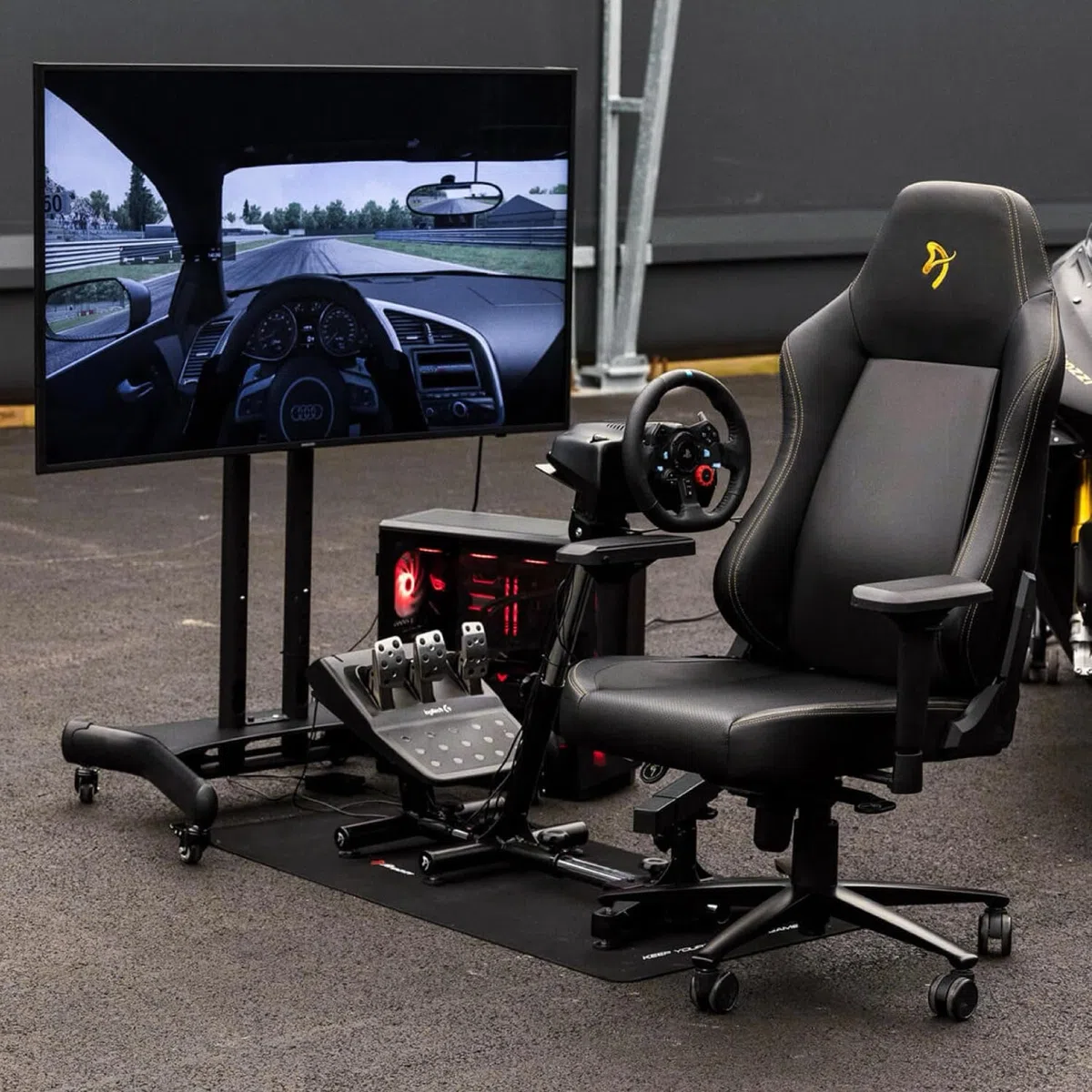 Arozzi Velocita Racing Simulator, Black