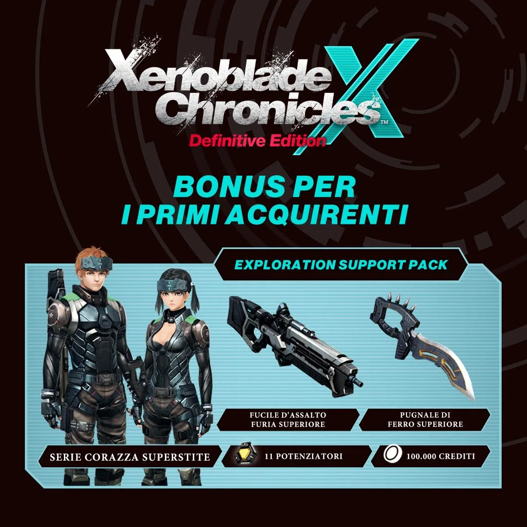 Xenoblade Chronicles X: Definitive Edition Nintendo Switch Videogioco Edizione Italiana Scheda