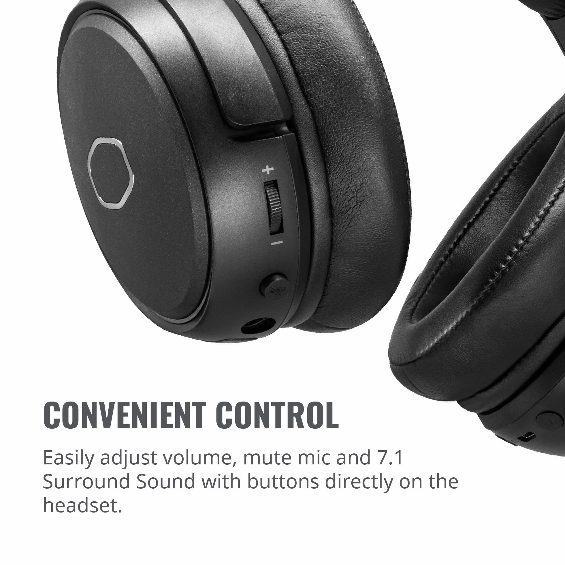 Cooler Master MH670 Cuffia Gaming Wireless Senza Fili Suono Surround Virtuale 7.1 50mm Neodimio