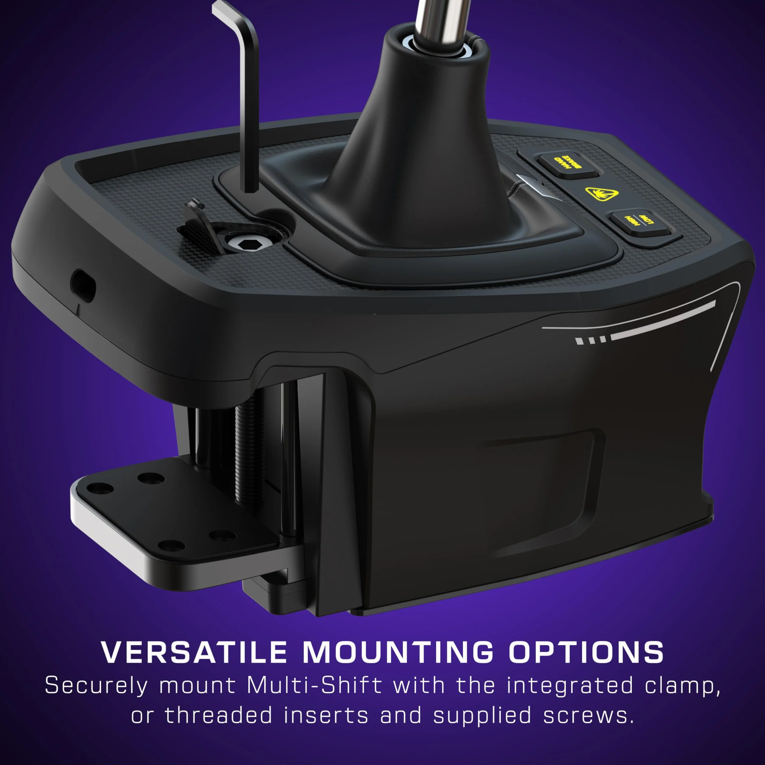 Turtle Beach VelocityOne Multi-Shift Commands del cambio e freno a mano universali per PC Xbox Series X|S Xbox One