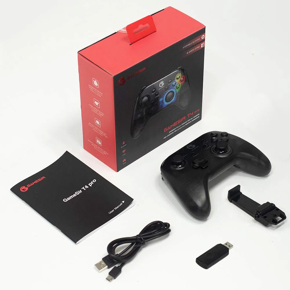GameSir T4 Pro Wireless Controller Bluetooth Gamepad dla Nintendo Switch PC iOS Android