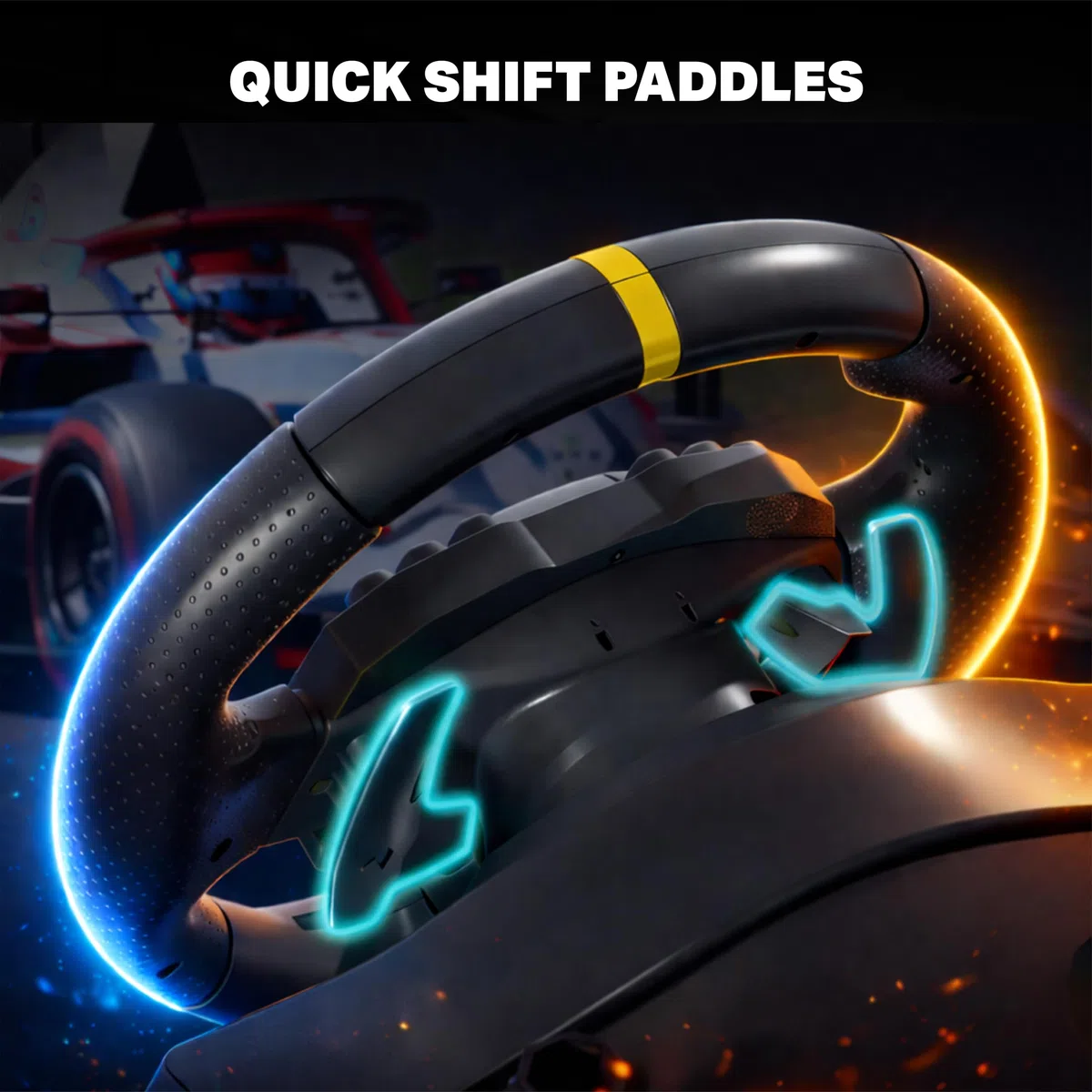 NITHO Drive Pro ONE V24 Volante da Corsa con Pedali 270° per PC, PS4, Xbox One, Xbox Series X|S, Switch Simulatore di Guida