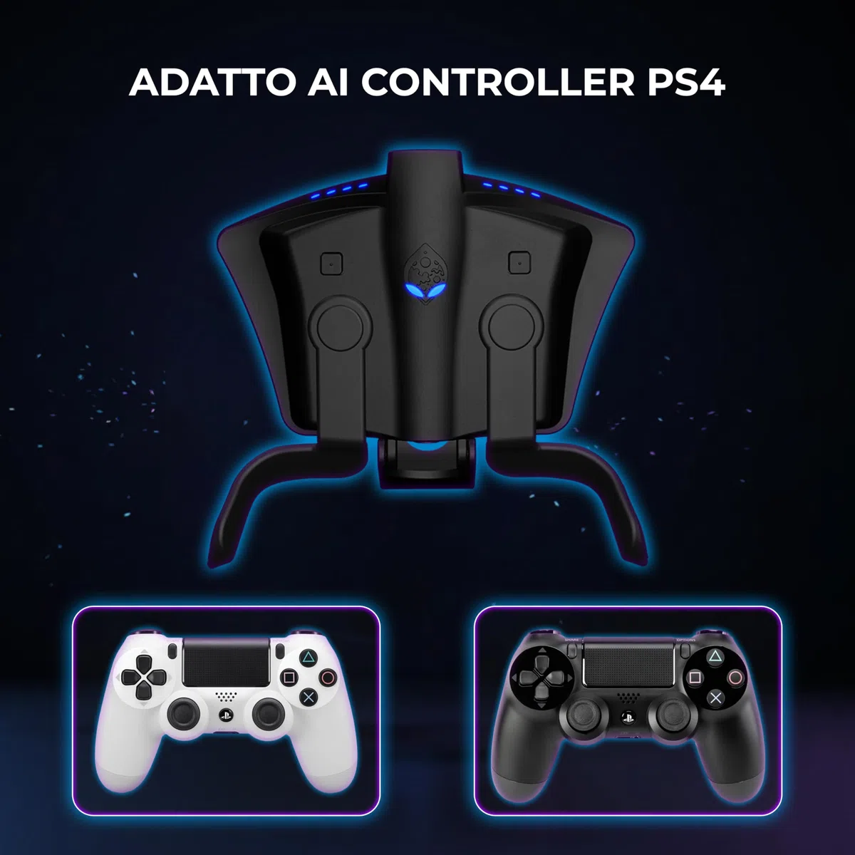 Collective Minds Strike Pack 'FPS Dominator' per PS4 | 2 paddles programmabili | Kit MOD personalizzabile sul controller | Accessorio cablato per giocatori professionisti | Compatibile PS4