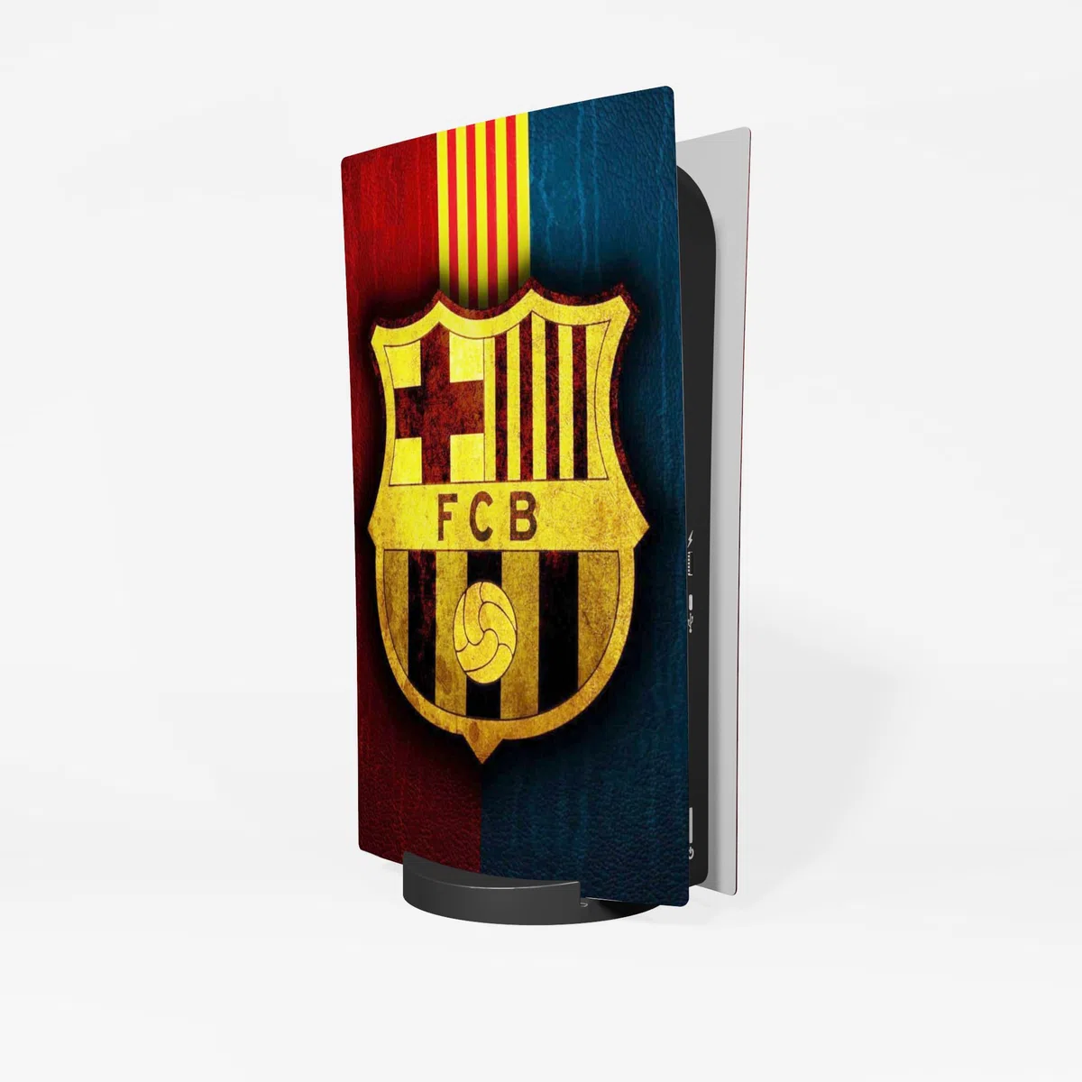 MaD Vision Skin Kit PlayStation 5 PS5 Digital Vinile Opaco FC Barcelona Design