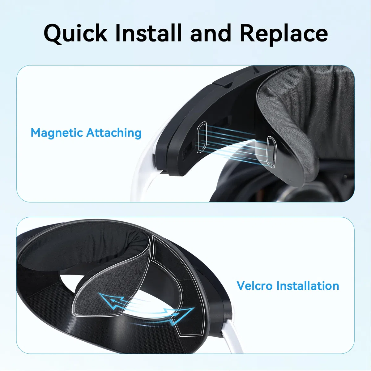 AMVR CM1 Kit Comodo per PS VR 2, Bilanciamento del Peso, Traspirante