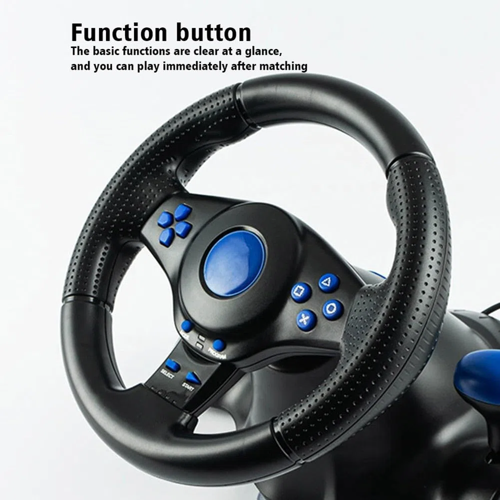 Controller di gioco USB volante per interruttore per Xbox 360 per PS4 per PS2 per PS3 per PC Esperienza di gioco coinvolgente con vibrazione (4 in 1)