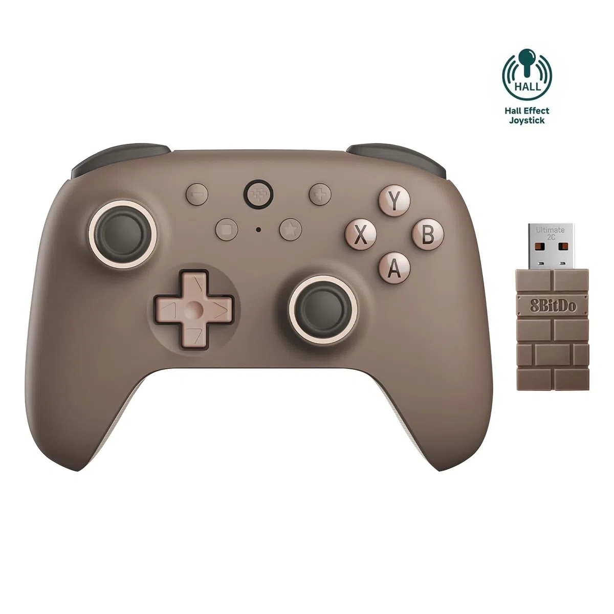 8Bitdo Ultimate 2C Wireless Controller PC Windows Android 1000Hz Hall Effect Joystick