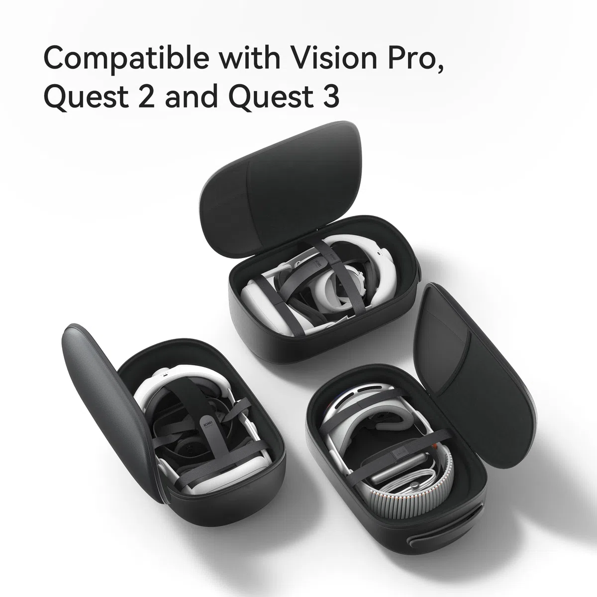 Custodia KIWI design Compatibile con Quest 2, Guscio Rigido in PC per Viaggi