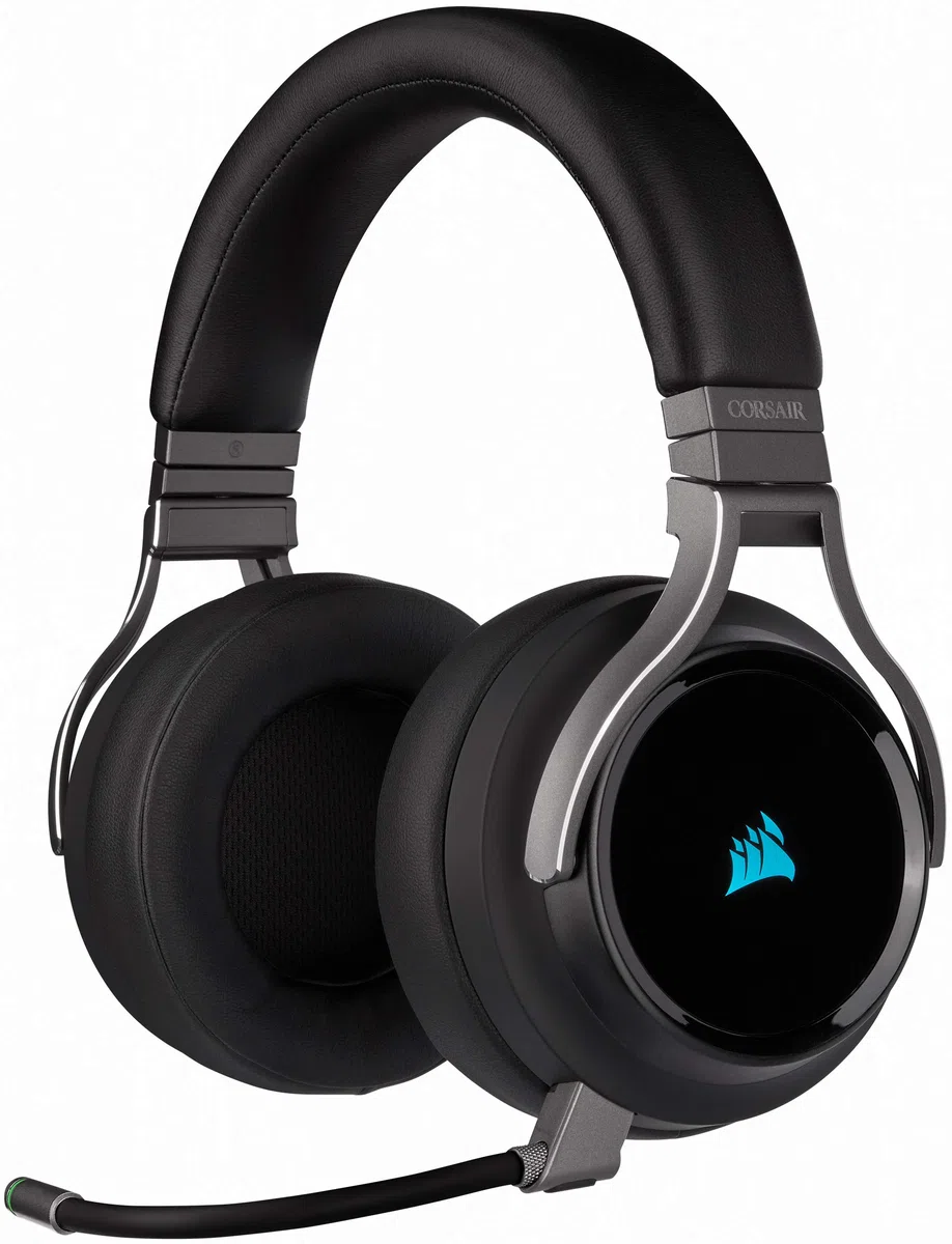 Corsair Virtuoso RGB Wireless Alta Fedeltà Cuffia Gaming Nero