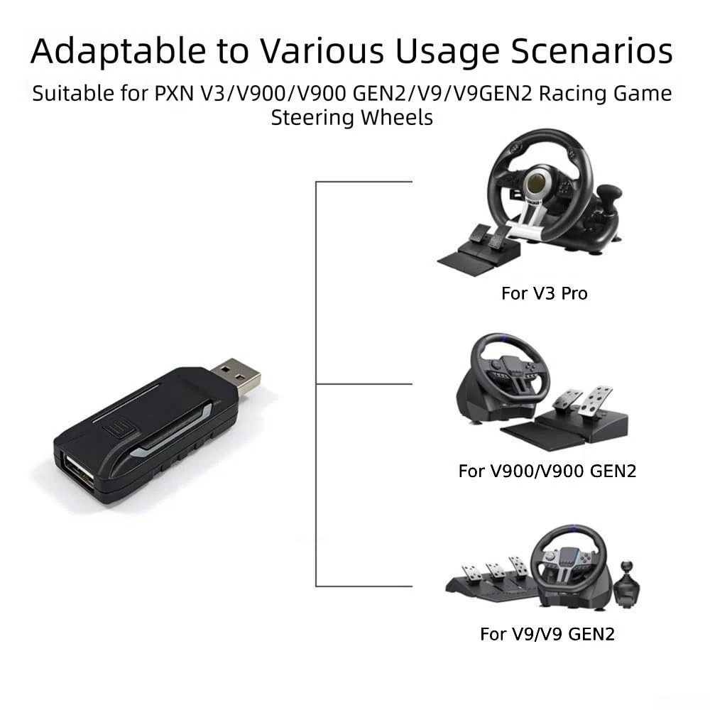 Ricevitore volante N7 per console P5 Connessione One-Click compatibile con PXN V3 V900 V9 Racing Sim Setup