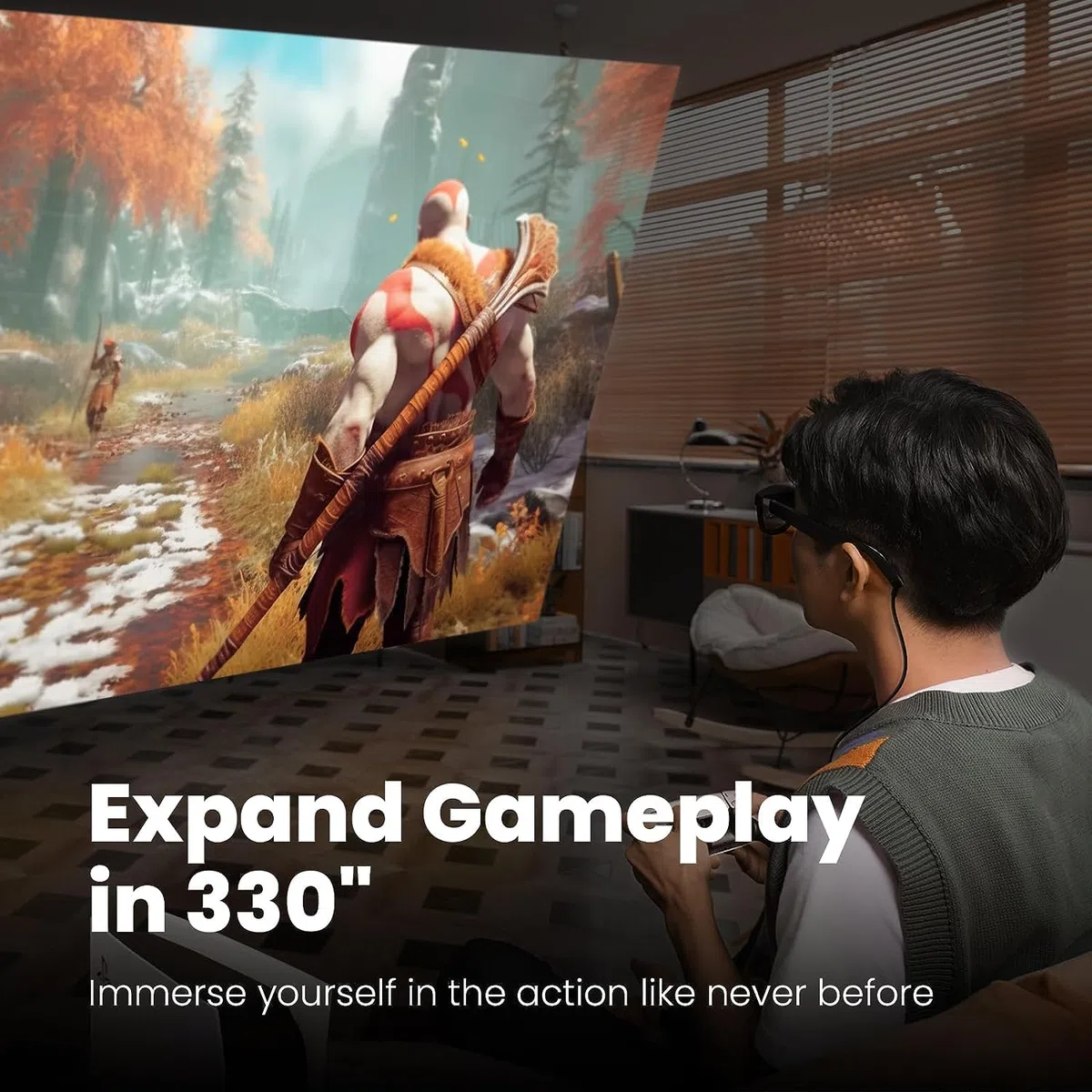 XREAL Beam, Trasforma i Contenuti Video in Un Incredibile Display Spaziale Nell'Aria, Connessione Cablata a Smartphone/Console da Gioco e PC