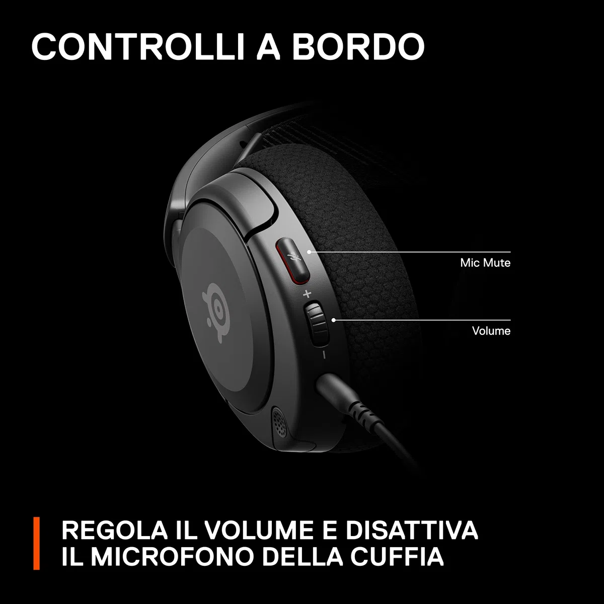 SteelSeries Arctis Nova 1 Cuffie Gaming Multisistema Driver Hi-Fi Audio Spaziale 360° Memory Foam PC PS5 PS4 Switch Xbox Nero