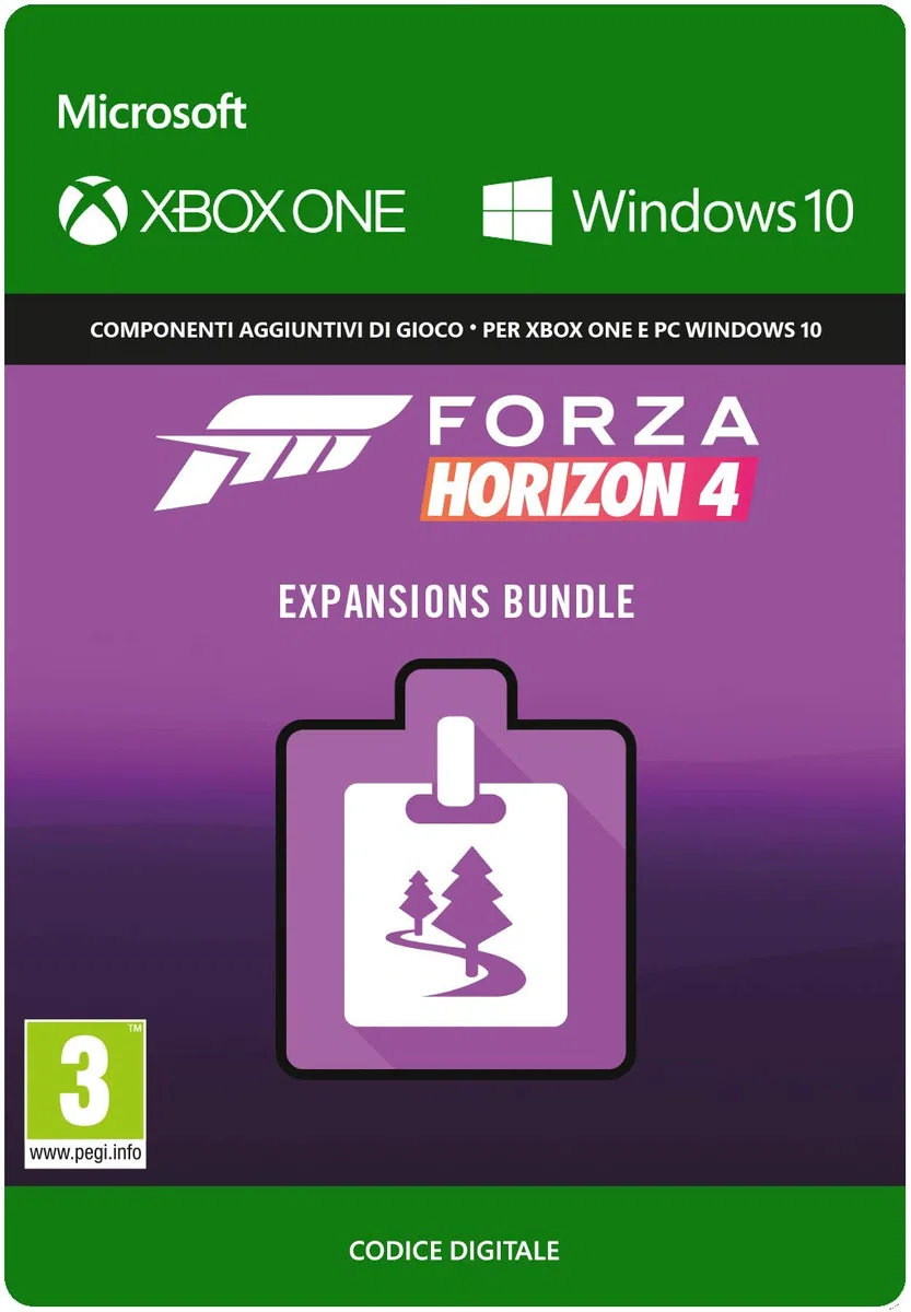 Forza Horizon 4 Expansions Bundle Xbox One PC Download Code